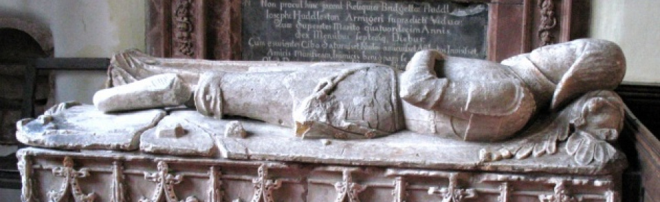 Huddlestone monument, Holy Trinty Church, Millom