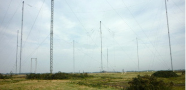 Bowness-on-Solway - 1 NY1857 Anthorn Radio Masts