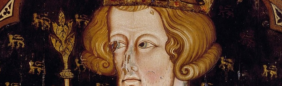 Portrait in Westminster Abbey, thought to be of Edward I