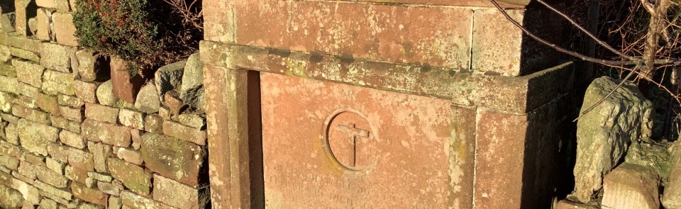 A wall in Plumpton bears a memorial to an heroic policeman, Constable Joseph Byrnes, murdered by jewel thieves in 1885