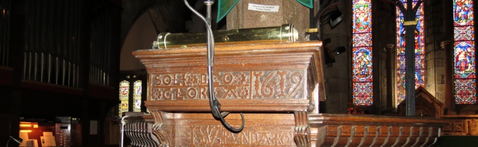 Pulpit, Kirkby Lonsdale Church
