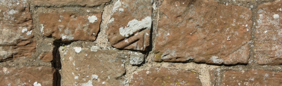 Reused Roman stonework, Old Church, Brampton